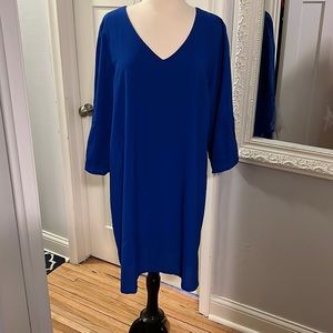 Belongsci Blue Dress